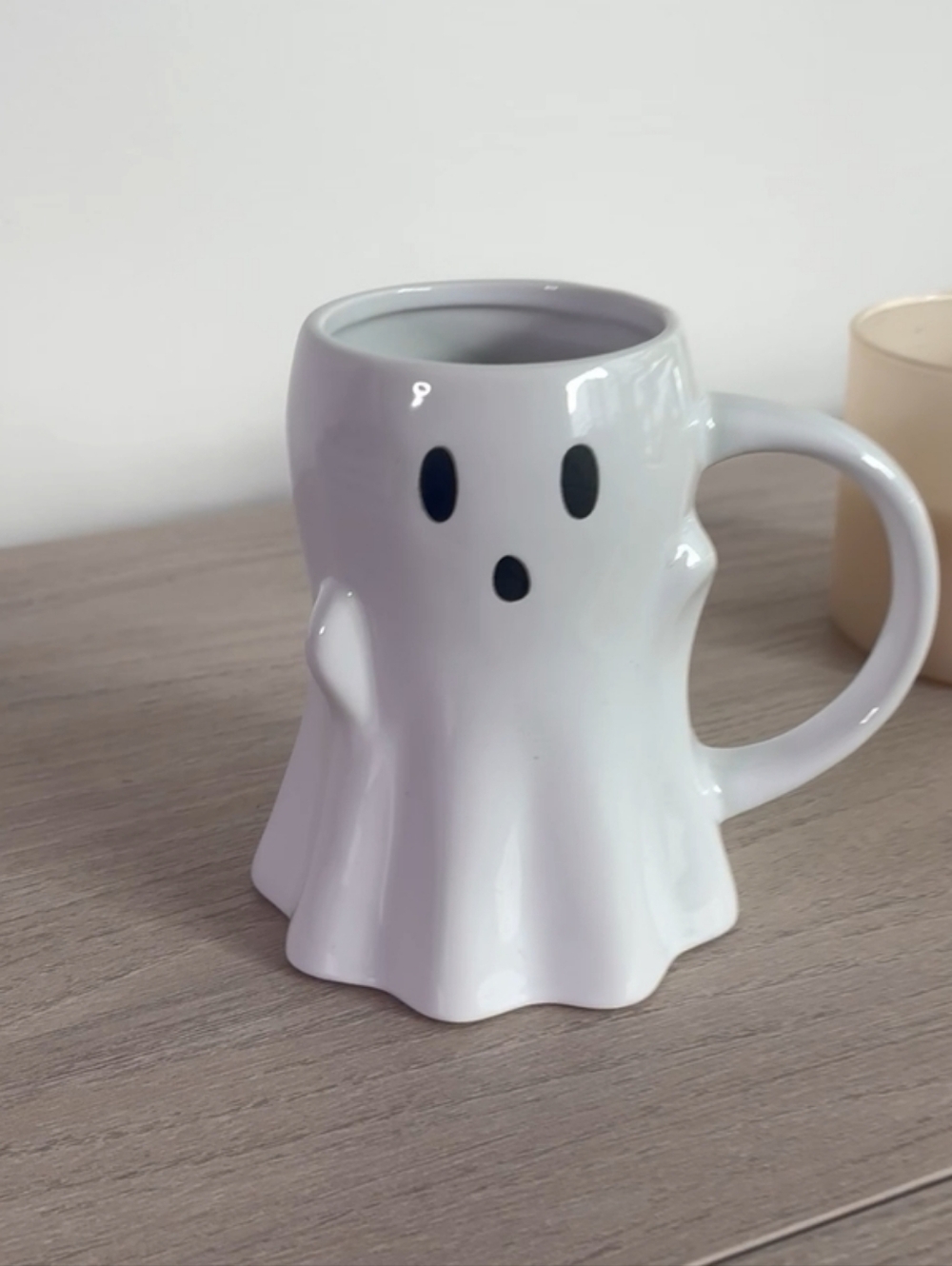 Cute Halloween Ghost Ceramic Mug Dishwasher Safe Microwave Safe NWT